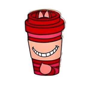 Coffee Cup Mystery Pin Cheshire Cat Disney Trading Pin
